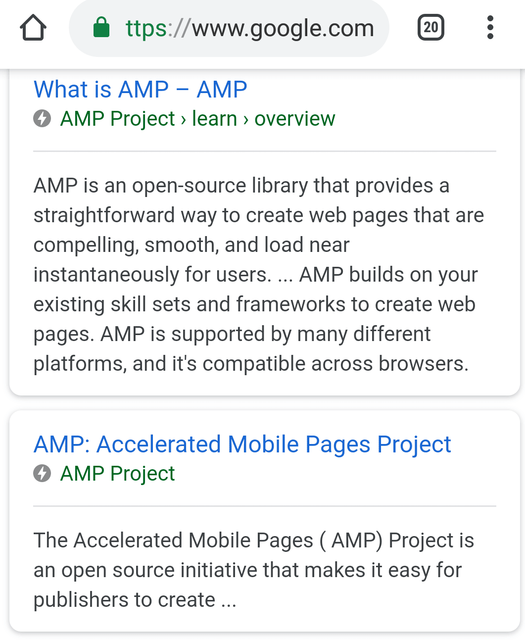 Do You Know AMP? AMP Loads Much Faster And Looks Nicer Than Normal HTML ...