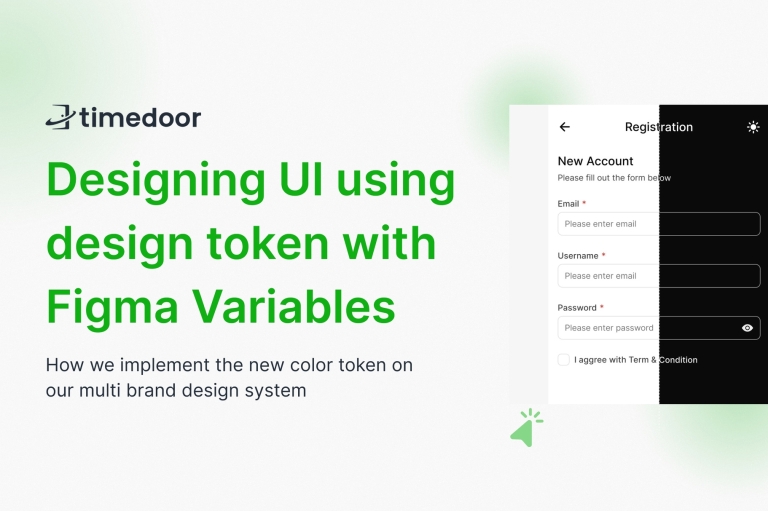 Designing UI Using Design Token with Figma Variables